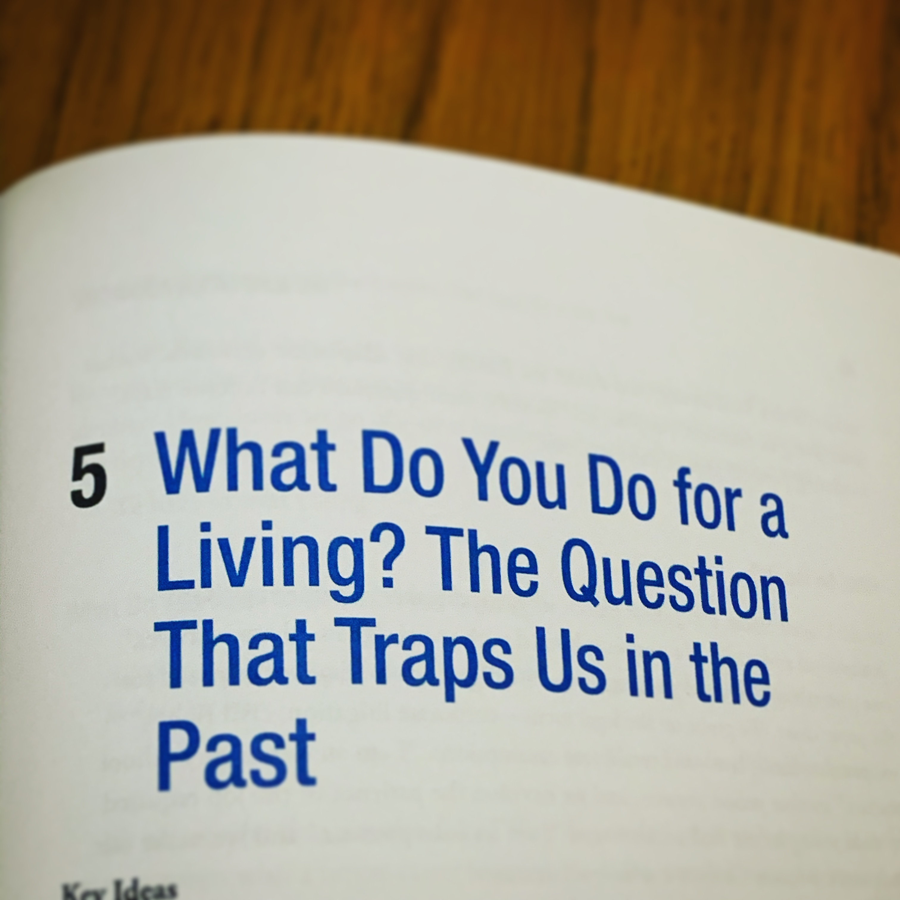 What do you do for a living?